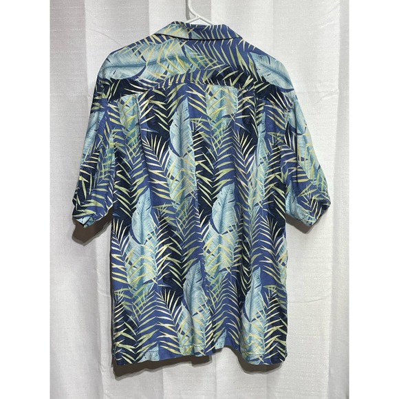 Tommy Bahama Silk Hawaiian Button Down Large EUC! - Picture 3 of 6